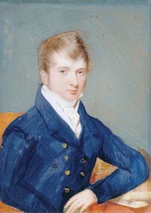 イギリスの学校-若い男の肖像 作： Unbekannt Unbekannt